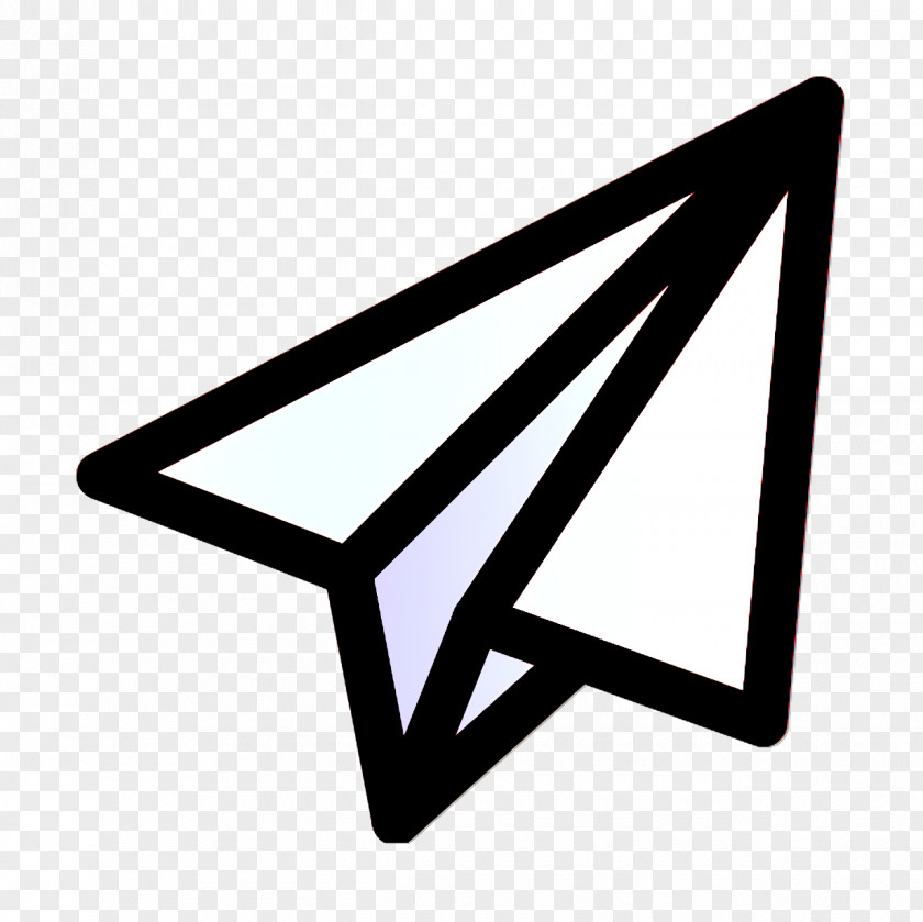 Origami Icon Paper Plane Email PNG