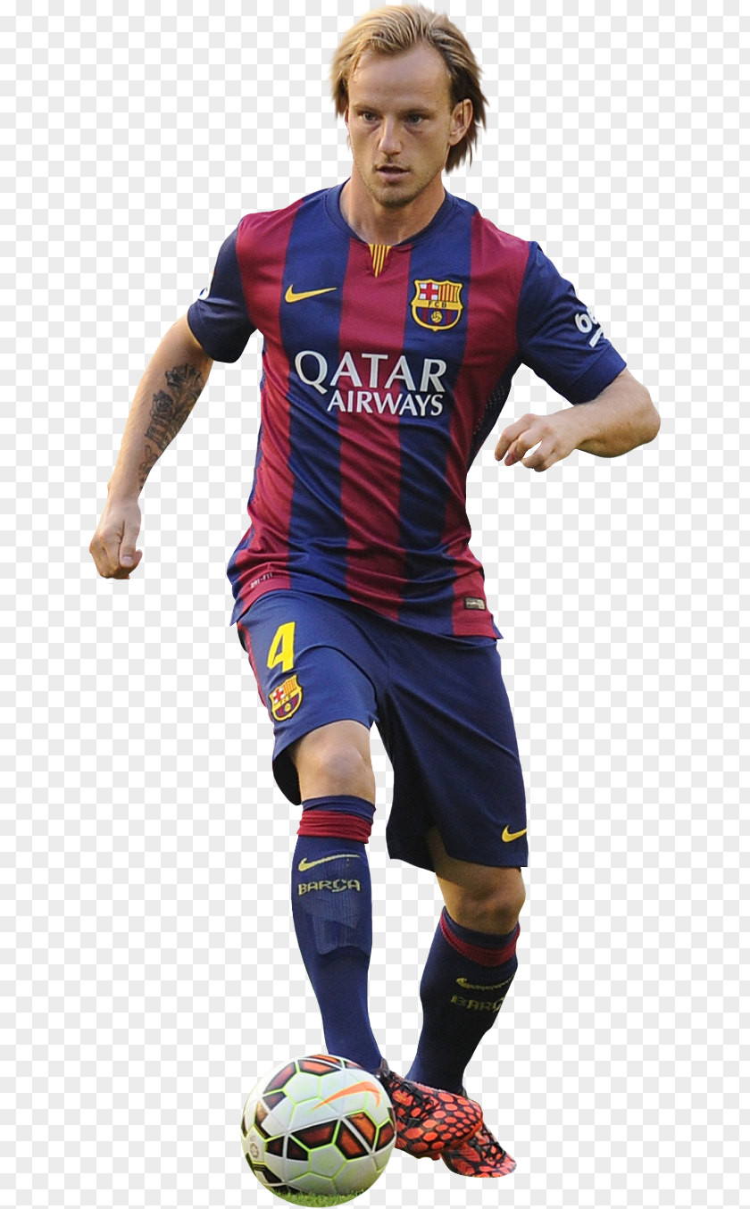 Fc Barcelona Ivan Rakitić FC Jersey 2017–18 UEFA Champions League Team Sport PNG