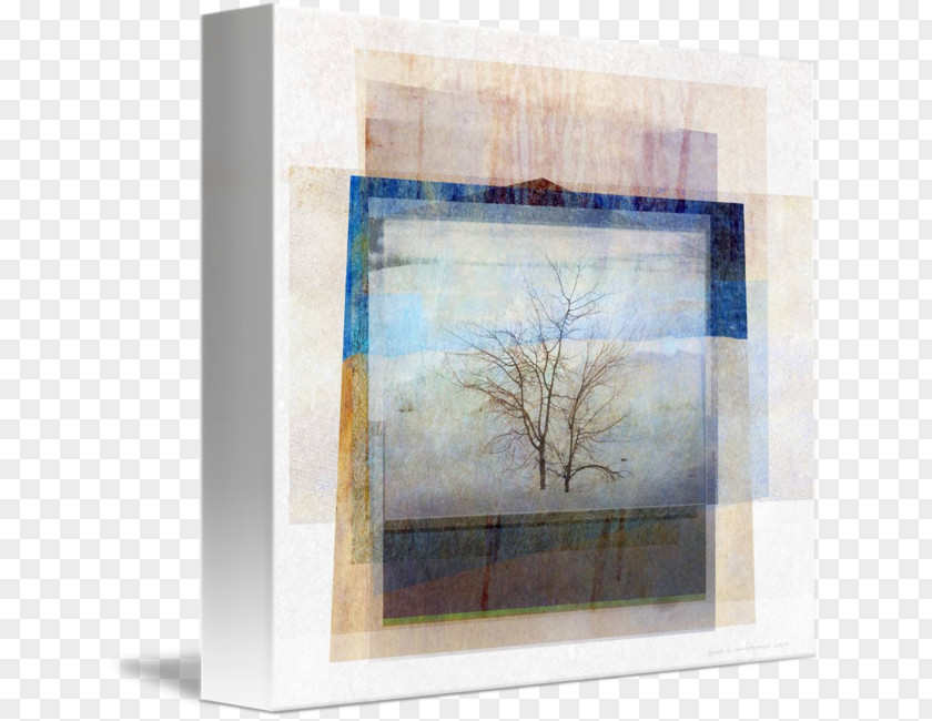 Painting Window Lone Tree Picture Frames Centimeter PNG