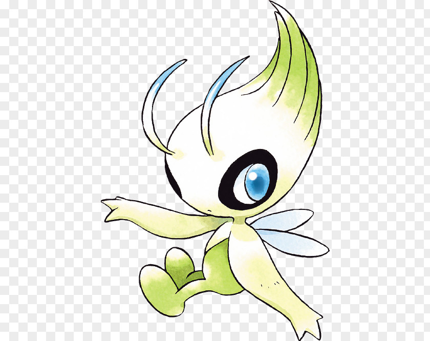 Pokémon Crystal Gold And Silver X Y Celebi PNG