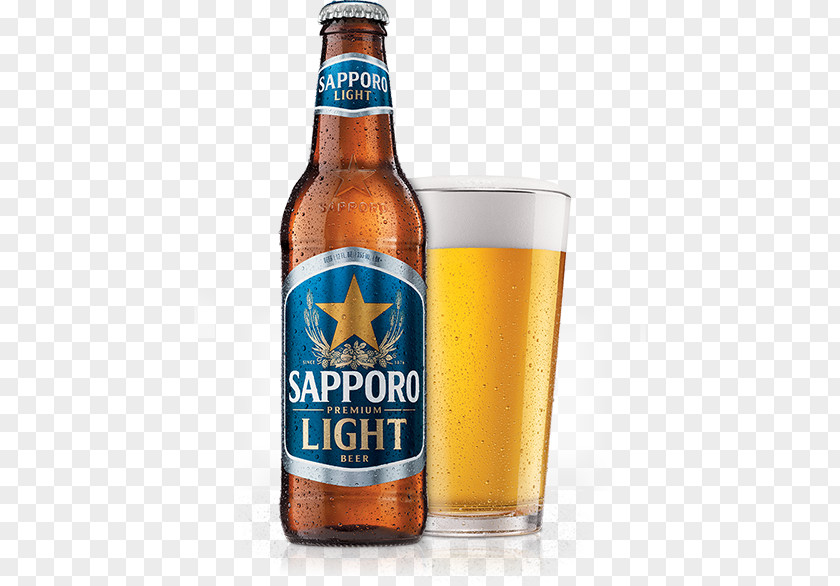 Beer Sapporo Brewery Pale Lager PNG