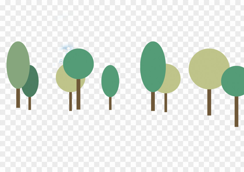 Cartoon Tree,Trees Green Tree PNG