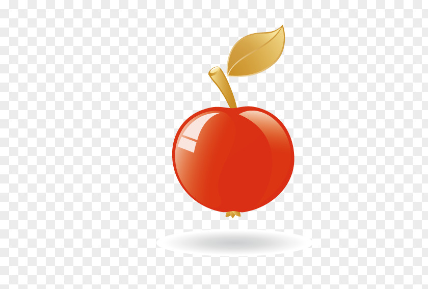 Red Apple IPhone 7 Vecteur PNG