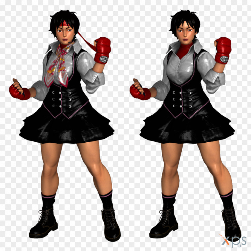 Street Fighter V Sakura Kasugano Ryu Blanka Costume PNG