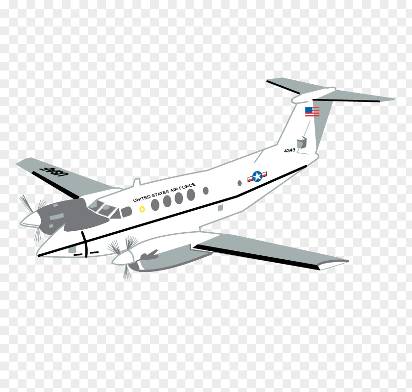 Ah Silhouette Beechcraft C-12 Huron Gulfstream III Aircraft Airplane Cessna 421 PNG