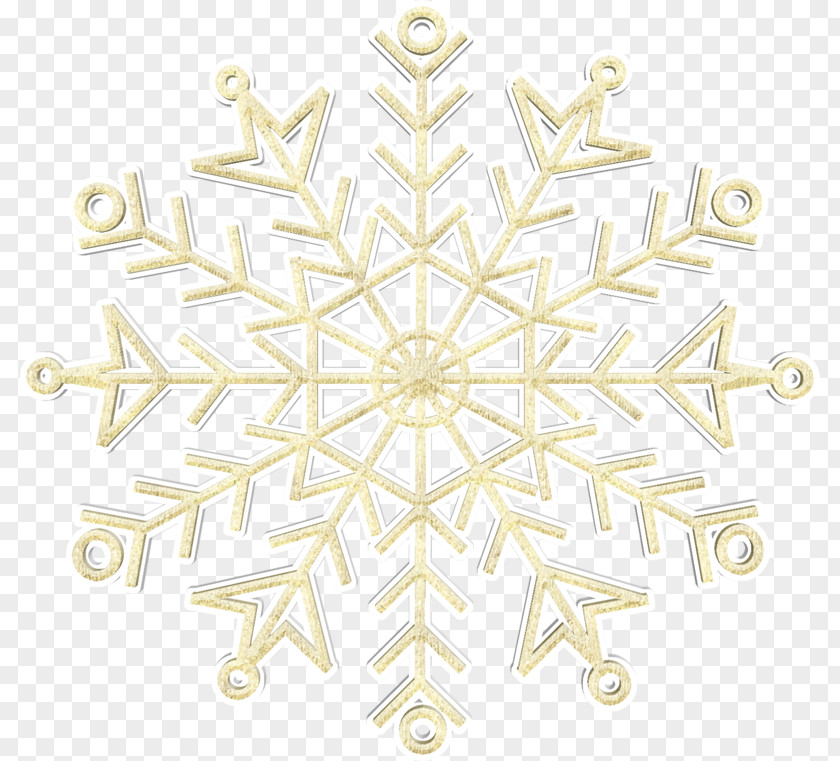 Golden Snowflakes Snowflake Schema PNG