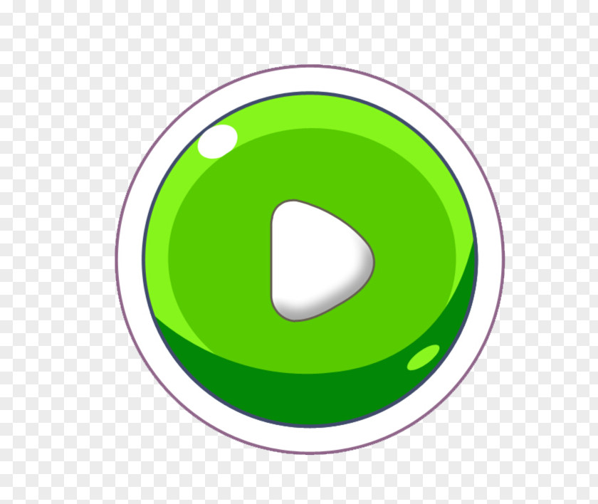 Green Push-button PNG Push-button, Start button, green and white video application logo clipart PNG