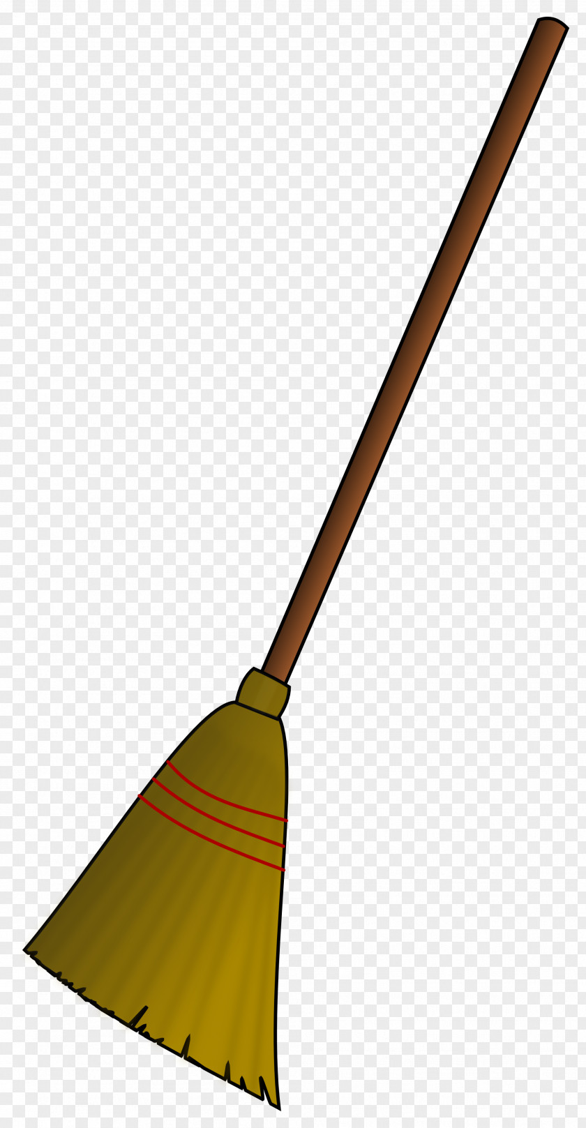 Broomstick Cliparts Yellow Broom Angle PNG