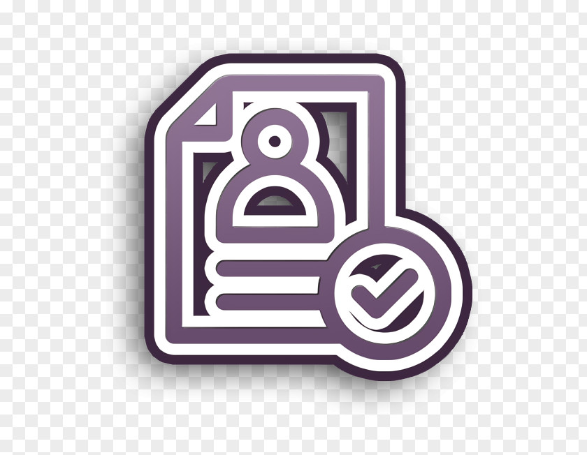 CV Icon Job Promotion Document PNG
