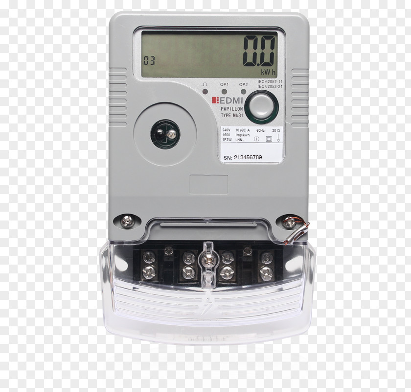 Energy Electricity Meter Smart Grid Single-phase Electric Power PNG