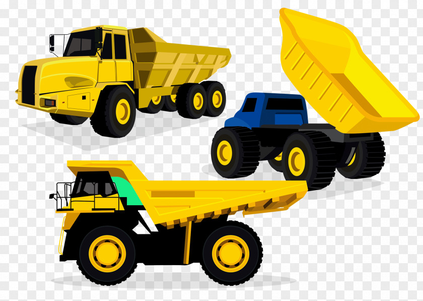 Excavator Icon Dump Truck Euclidean Vector PNG