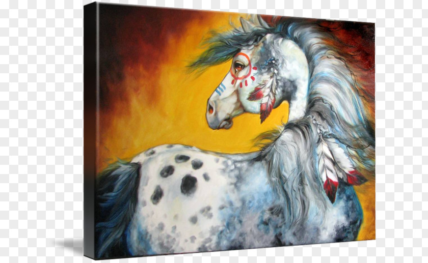 Horse Painting Pony Mane Art PNG