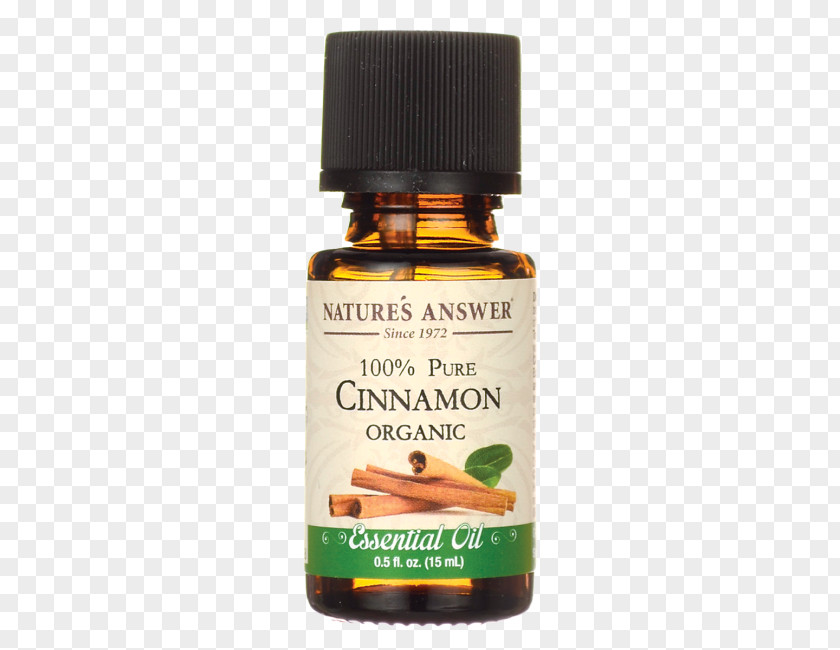 Oil Nature's Answer Organic Essential Cinnamon Compound PNG