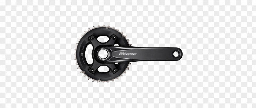 Bicycle Cranks Shimano 9 Speed Chain Deore M6000-B2 10-Speed Boost Crankset PNG