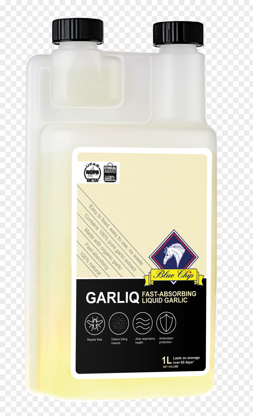 Garlic Supplements Horse Liquid Blue Chip Dietary Supplement PNG