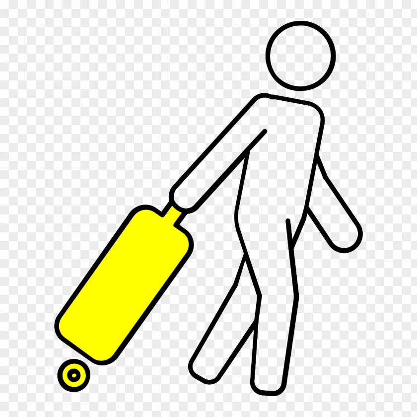 Human Leg Line Art Yellow Finger Hand Arm PNG