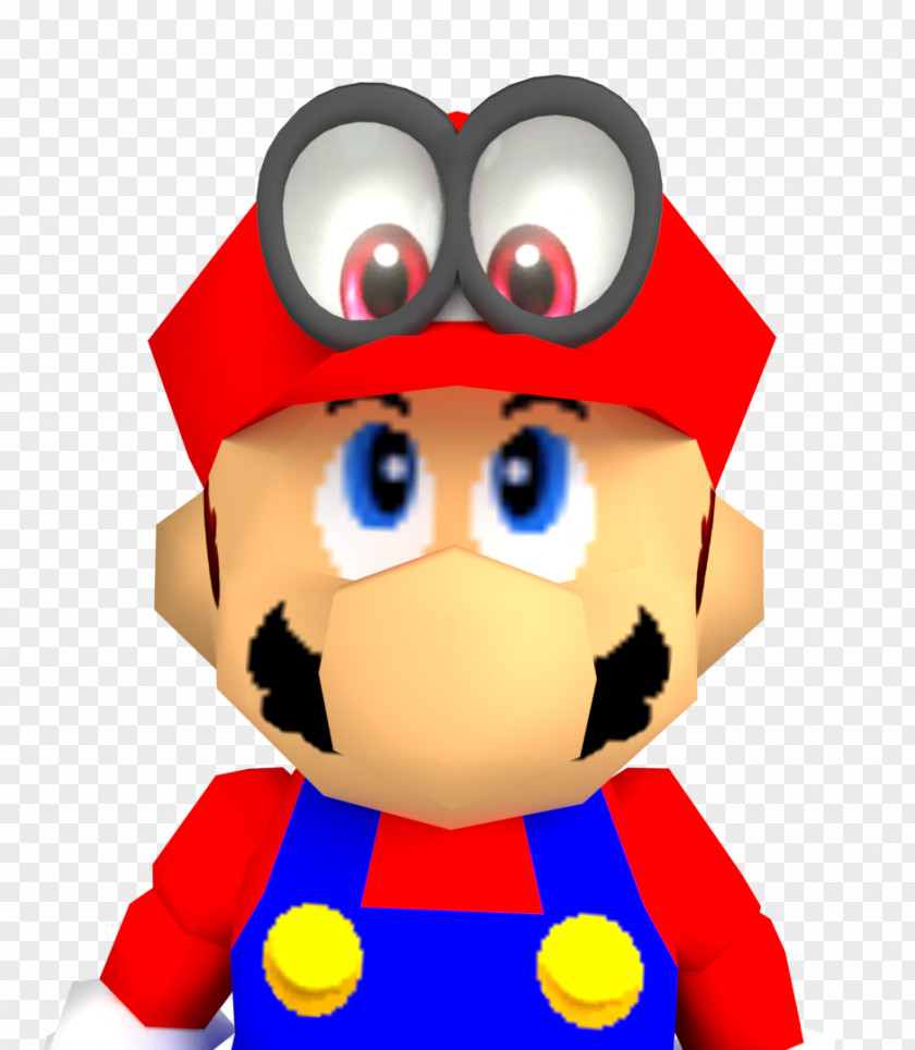 Mario Super 64 Odyssey Luigi Nintendo PNG
