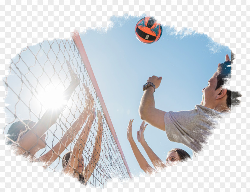 Play Young People Playing Beach Volleyball Vecteur PNG