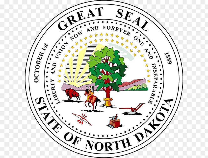 Seal Of North Dakota South Great The United States PNG