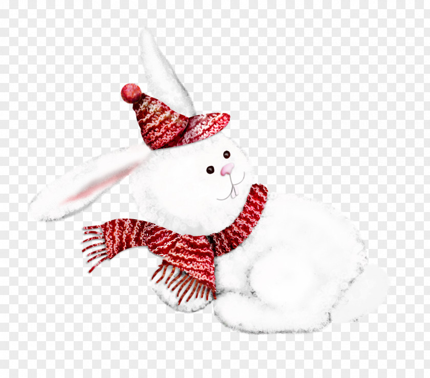 Winter Christmas Ornament Decoration Stuffed Animals & Cuddly Toys Hare PNG