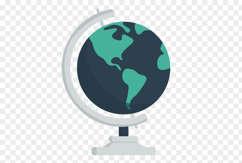 Globe World Map ICO Icon PNG
