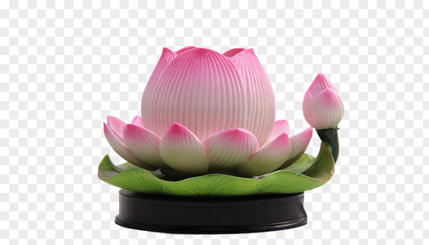 Lotus Modelling Candlestick Guanyin Buddhism JD.com PNG