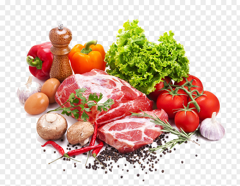 Meat Bresaola Vegetarian Cuisine Domestic Pig Prosciutto Food PNG