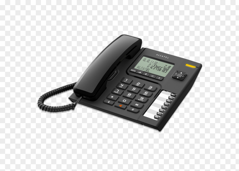 Alcatel T26 Telefone Fixo Preto Mobile Home & Business Phones Telephone PNG