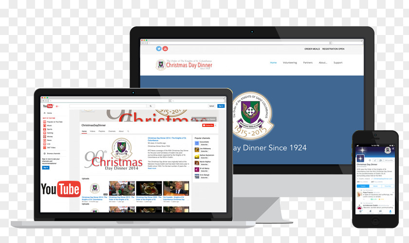 Christmas Knights Of Saint Columbanus Online Advertising Columbus Communication PNG