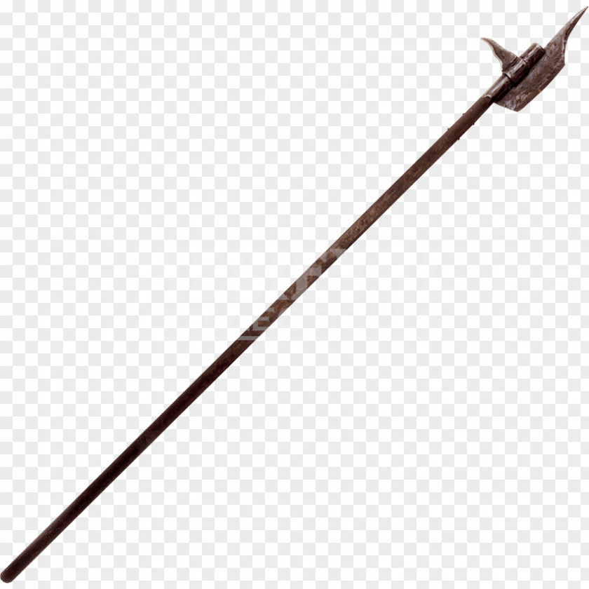 Halberd Middle Ages Bardiche Pole Weapon PNG