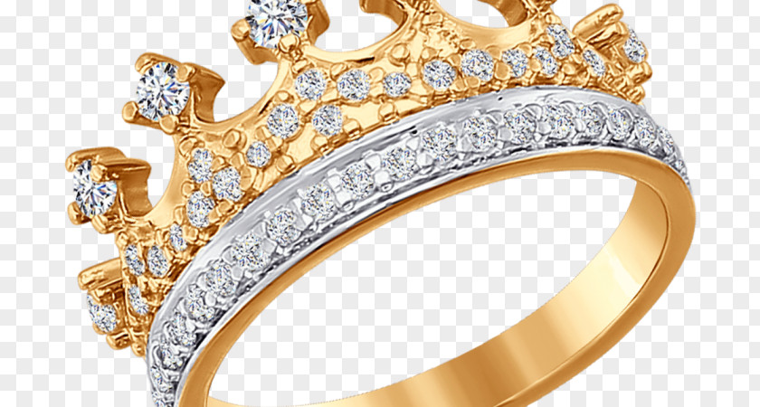 Ring Wedding Crown Jewellery Gold PNG