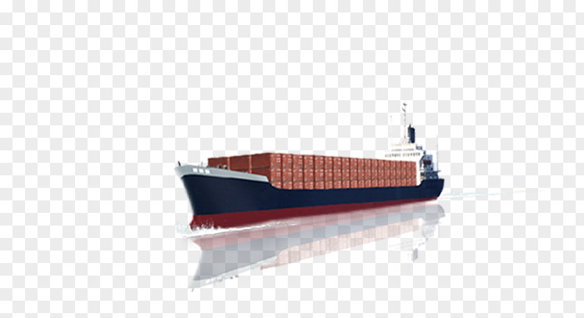 Cargo Ship Intermodal Container PNG