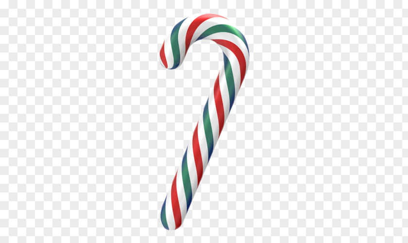 Creative Christmas Candy Cane Santa Claus PNG