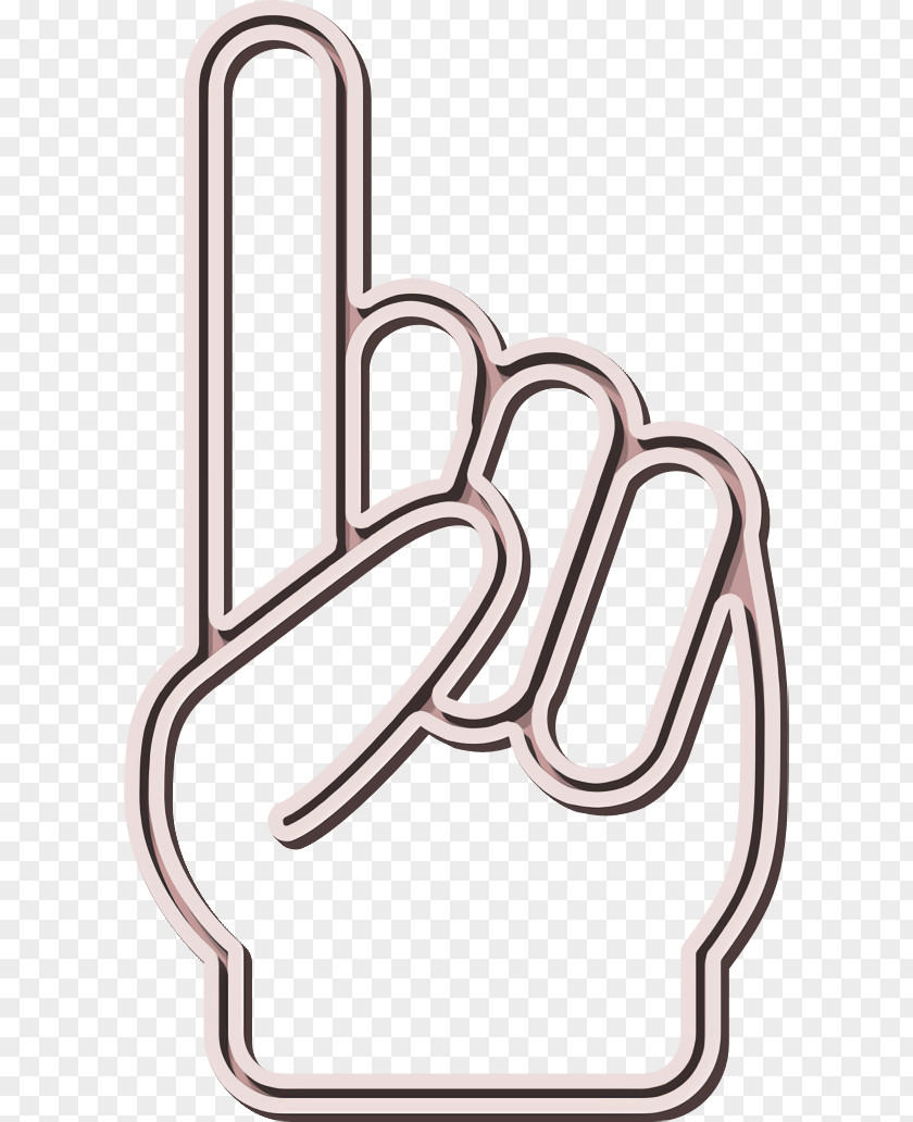 Pointing Up Icon Finger Hand & Gestures PNG