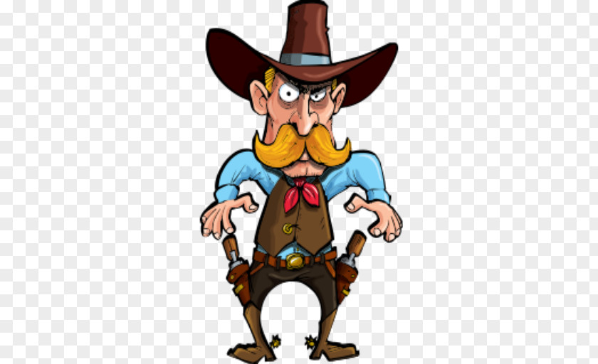 Cowboy Cartoon Drawing Royalty-free Image PNG