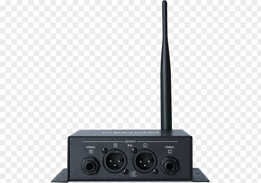Denon DN-202WR Audio AV Receiver Transmitter PNG