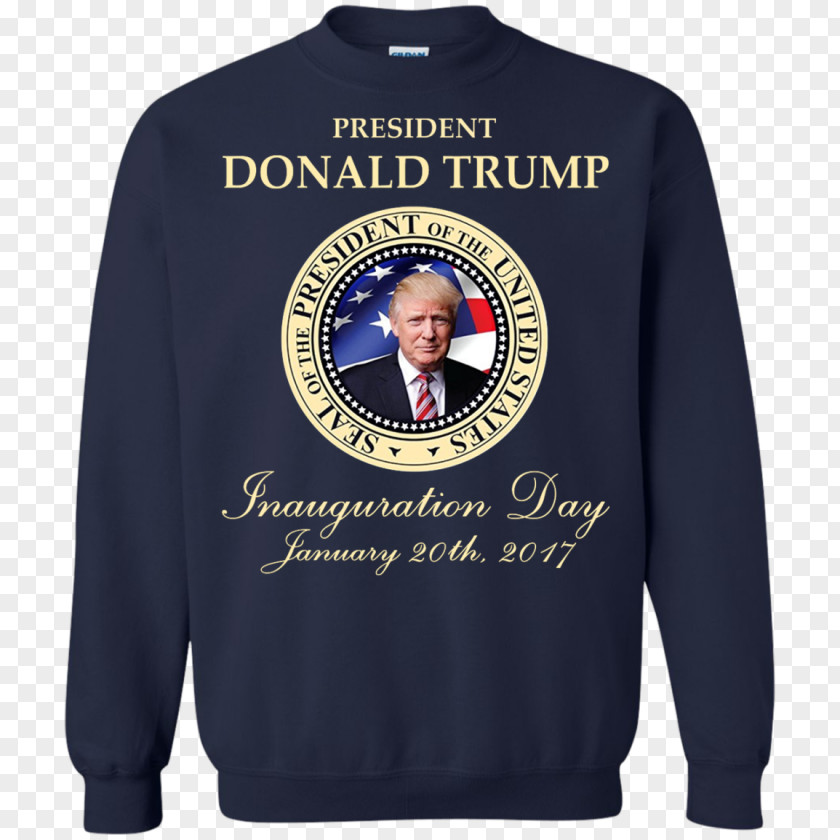 Donald Trump 2017 Presidential Inauguration T-shirt Hoodie United States Sleeve PNG