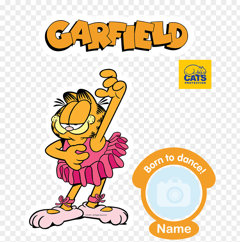 Booth Model Design Garfield Minus Comics Cartoon Nermal PNG
