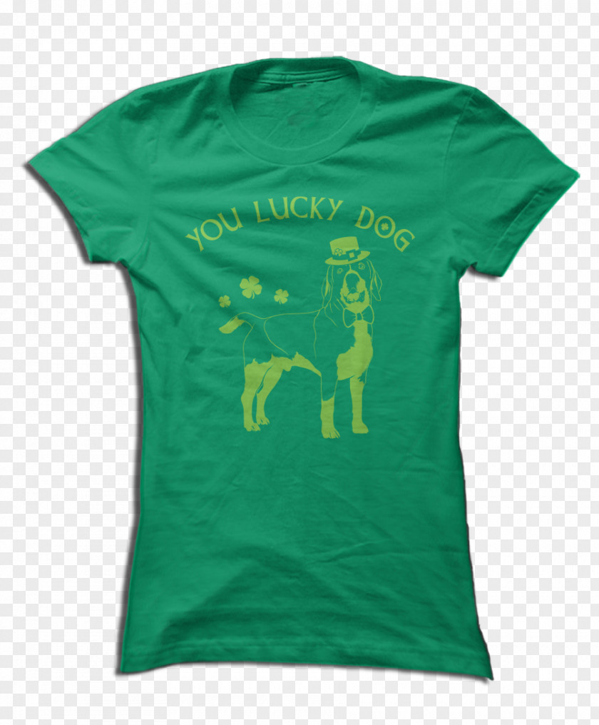 Lucky Dog T-shirt Hoodie Neckline Clothing PNG