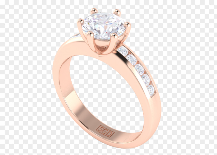 Multiple Diamond Ring Settings Wedding Silver Body Jewellery PNG