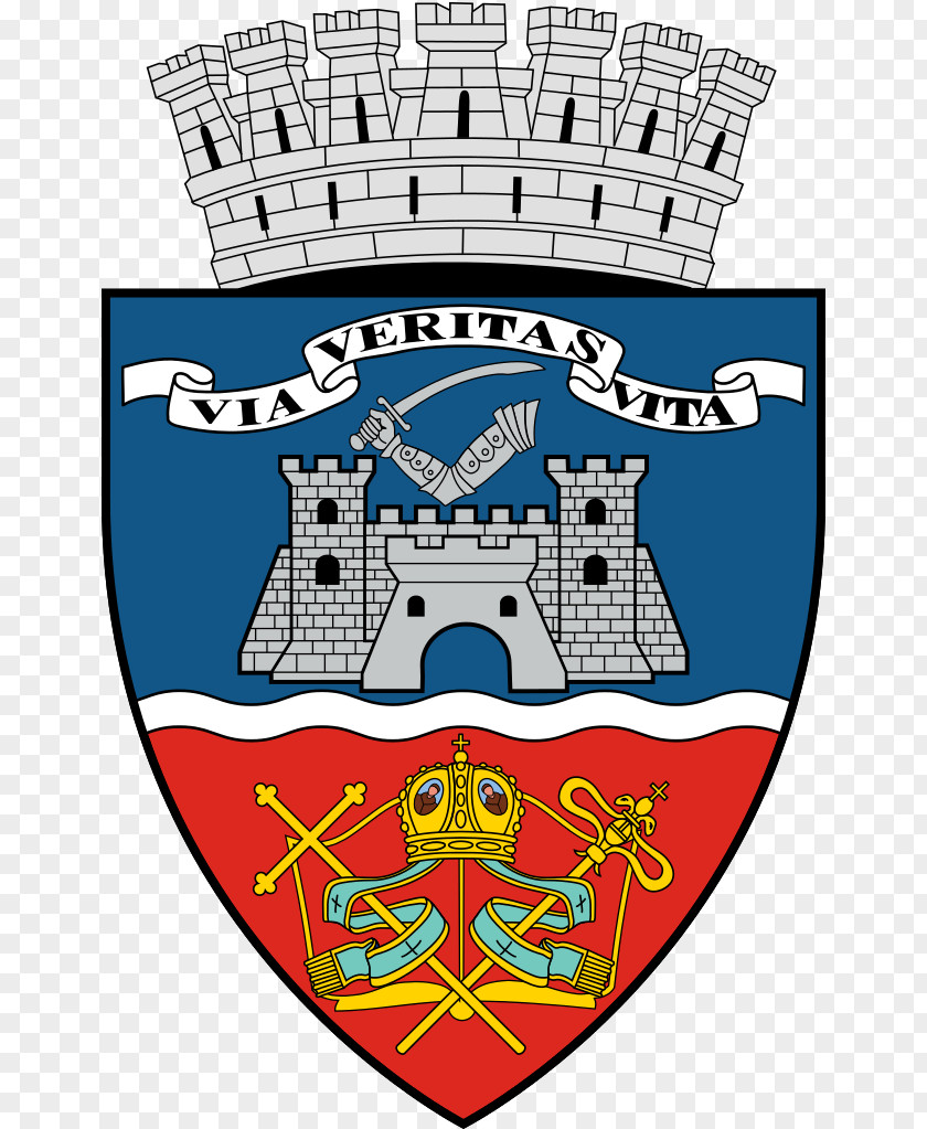 Neumann Palace Arad City Hall Ioan Slavici Classical Theatre Coat Of Arms Wikipedia PNG