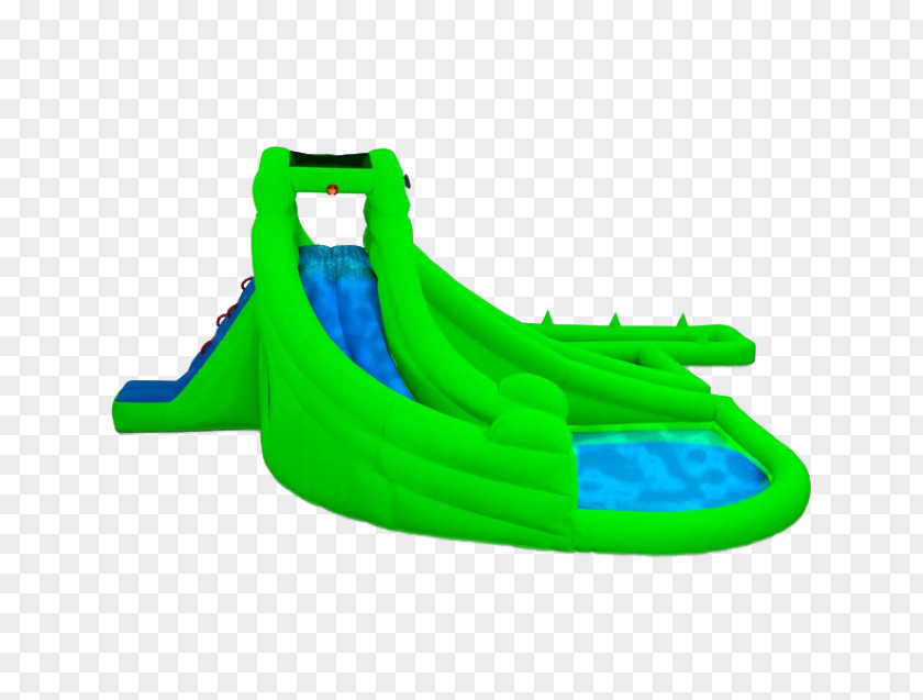 Park Inflatable Water Slide PNG