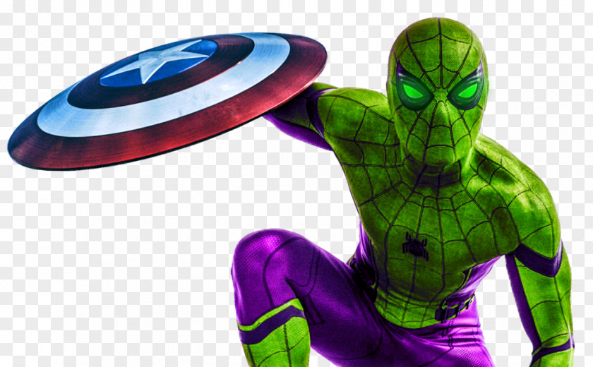 Spider-man Spider-Man Iron Man Captain America Marvel Cinematic Universe Desktop Wallpaper PNG