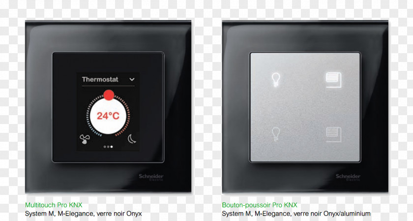 KNX Schneider Electric Home Automation Kits Multi-touch Electrical Switches PNG