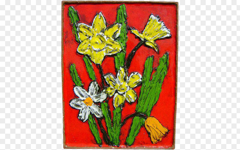 Painting Modern Art Tulip Creativity PNG