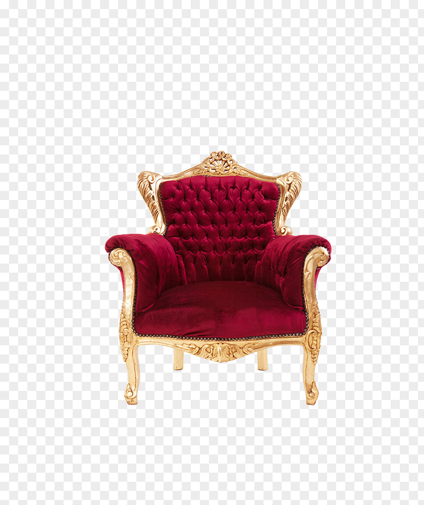 Sofa Club Chair Couch Throne Wall Decal PNG