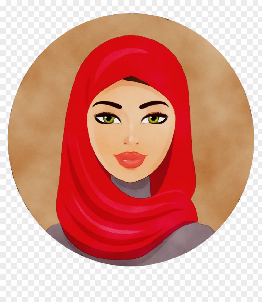 Stock Illustration Vector Graphics Woman Hijab PNG