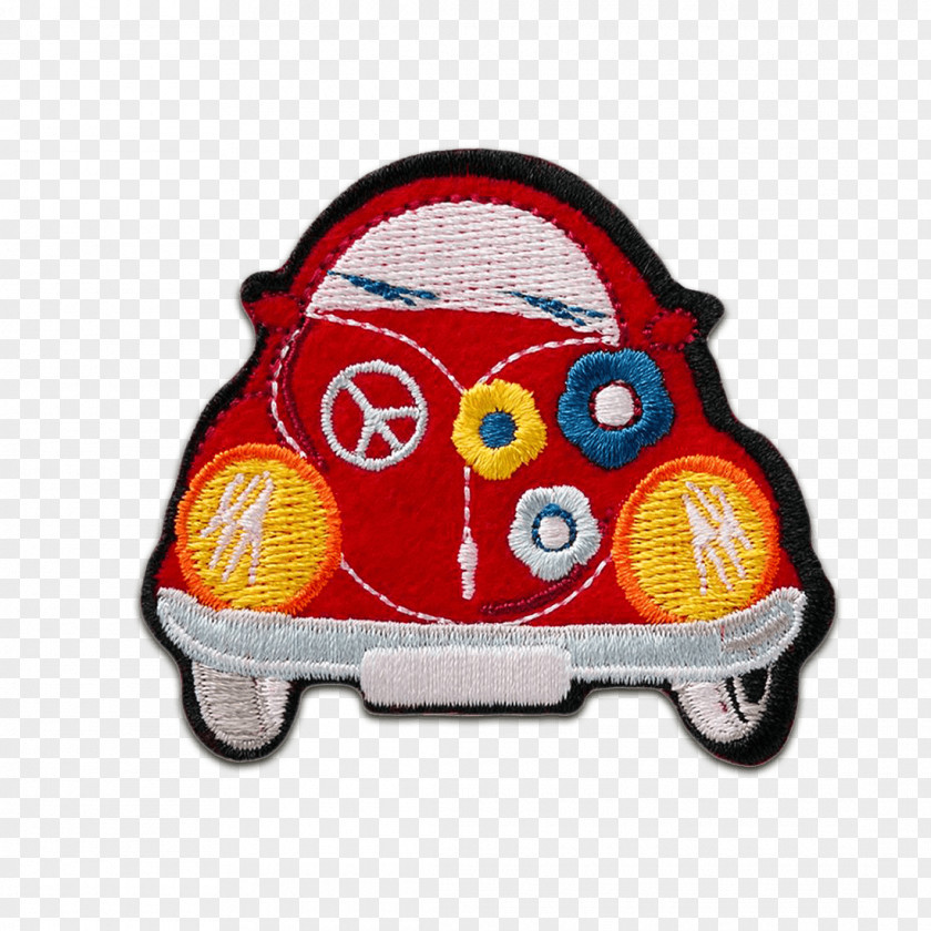 Car Embroidered Patch Vehicle Volkswagen Beetle PNG