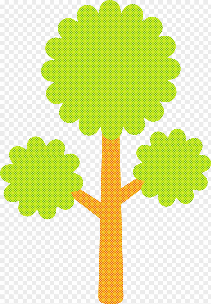 Green Leaf Tree Symbol Plant PNG
