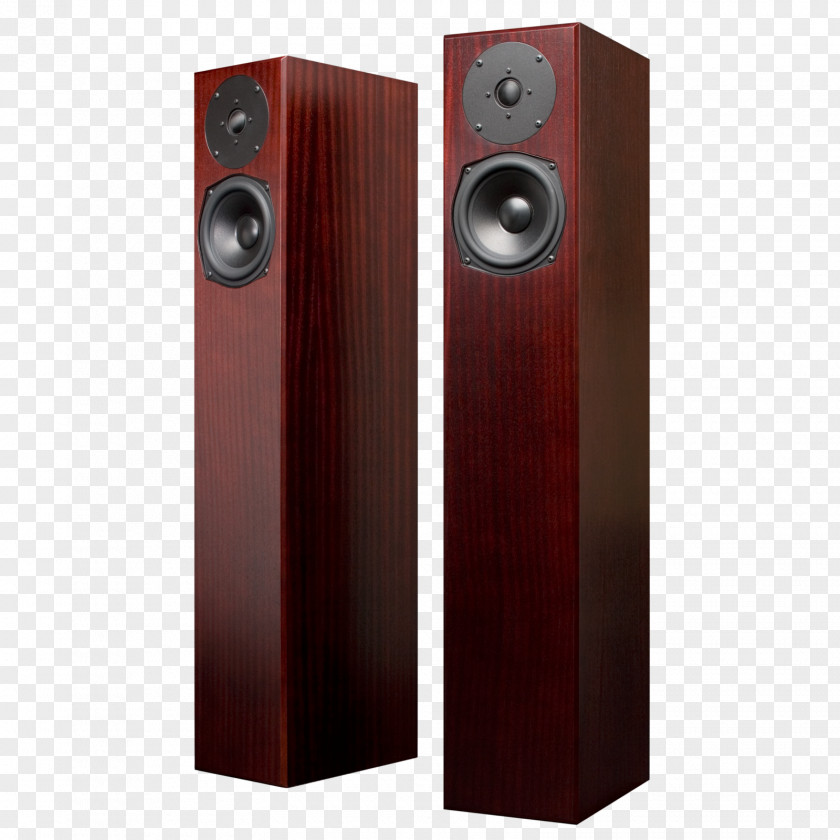 Mahogany Loudspeaker Sound Totem Acoustic High Fidelity Audio PNG